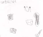 [SS sketches several favorite instruments.]